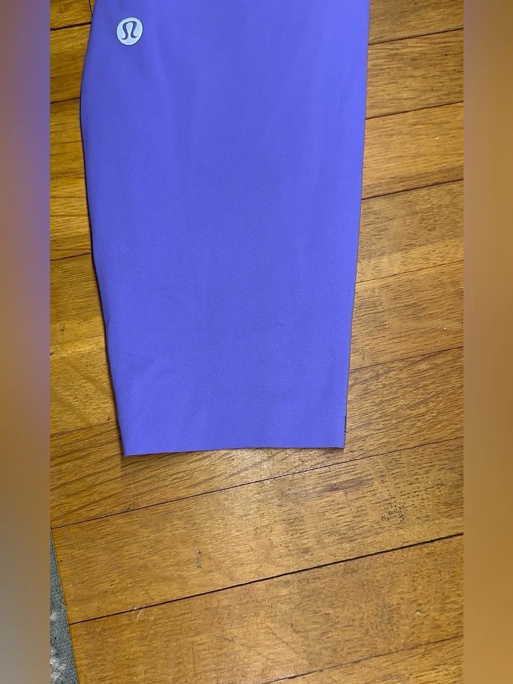 Lululemon Purple Running Leggings Women’s Size 6 Full Length High Rise Drawcord